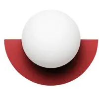 Swedish Ninja Wandlampe , Rood, Woonkamer, Metaal