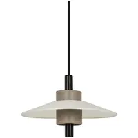 Forestier Hanglampe , Thésée, dimbare, Wit, Eetkamer, Stof