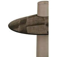 Forestier Vloerlampe , Thésée, Grijs, Woonkamer, Stof, Boho