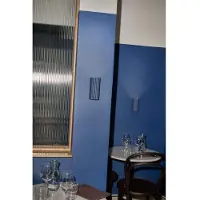 Pholc Wandlampe , Blauw, Woonkamer, Aluminium