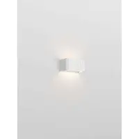 Rotaliana Wandlampe , Wit, Woonkamer, Aluminium