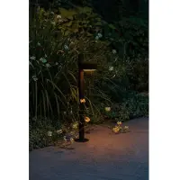 Marset Plaff-on! B Sokkellamp voor buiten Black