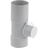 Girpi regentonklepstuk, kunststof, uitwendige buisdiameter 80mm