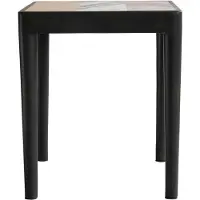 101 Copenhagen Tairu tafel 38x38 cm striped Peach-Calacatta-Yellow