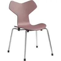 Fritz Hansen Grand Prix kinderstoel Wild rose geschilderde as-chroom
