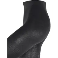 Burlington Damen Rib Couture eenkleurig wol panty dames black - maat 3000