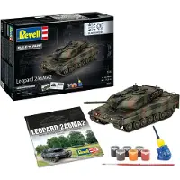 Revell Modelbouwpakket Militaire voertuigen - 05631 - 70 Jaar Bundeswehr Leopard 2 A6A2 - Exclusieve Editie - Duitse Tank - Geschenkset Plastic - 1:35 - Modelbouw