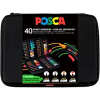 Posca Gift Case Marker Pen 40 Units Veelkleurig Kinderen