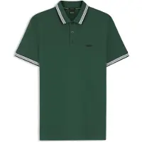 HUGO BOSS Boss Green Paddy polo regular fit pique groen
