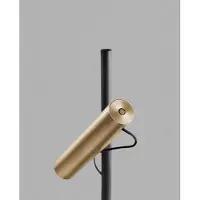 LIGHT-POINT Vloerlampe , Goud / Messing, Woonkamer, Aluminium