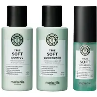 Maria Nila True Soft Travelsize de Luxe Set - 100+100+30ml