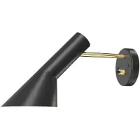 Louis Poulsen AJ wandlamp vaste installatie Brass-black