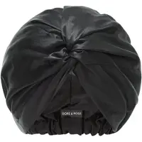 Dore & Rose Premium Silk Bonnet Black Handdoek 1 st