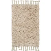 Ferm Living Badmat Amass Long Pile Off-White-50 x 70 cm