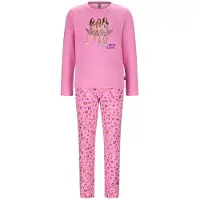 B.NOSY x K3 K3 pyjama Zoe roze Meisjes Katoen Ronde hals All over print - maat 134/140