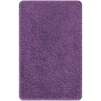 vidaXL Antislip Badmat Set 2 st Paars 50 x 50 cm PP