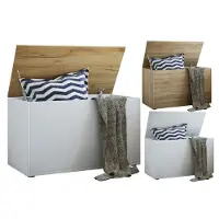 VCM Houten bank zitkist kist opbergkist voetenbank Bendola Houten bank zitkist kist opbergkist voetenbank Bendola