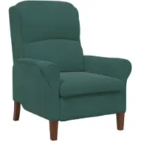 vidaXL Fauteuil Donkergroen Fluweel