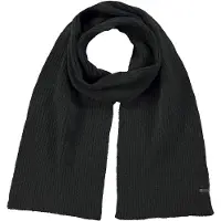 Barts Wilbert Scarf Heren Sjaal - One size - Zwart