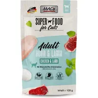 Mac'S Mac’s Kattenvoer Natvoer Maaltijdzakjes - Kip en Lam - 6 x 100g