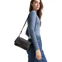 Tom Tailor schoudertas Marlow Flap Bag No Zip Black zwart