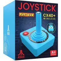 Atari Pac-Man CX-40+ - Draadloze Joystick - Blauw (Inky Edition)