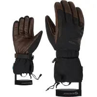 Ziener Handschoen Men Gaiku Z AS AW Black Dark Brown-8.5