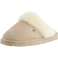 Warmbat Huisschoenen 'Flurry' ecru