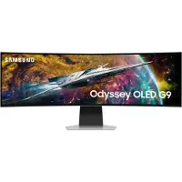 Samsung Ecran PC Gaming Odyssey G9 LS49CG950SUXEN 49" Incurvé OLED QHD Argent et noir