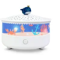 Trousselier Sterrenprojector Oceaan met Muziek en Huilsensor – Betoverende Sterrenhemel voor je Kleintje, Automatische Uitschakeling en USB-kabel Inbegrepen