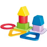 Hape Kleur-en Vormsorteerpuzzel