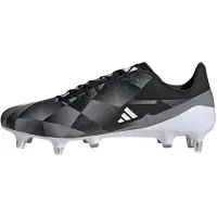 Adidas Voetbalschoen 'Adizero RS15 Ultimate' donkergrijs / zwart / wit