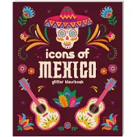Interstat Icons of Mexico Glitter Kleurboek
