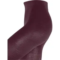 Burlington Damen Rib Couture eenkleurig wol panty dames claret - maat 8435
