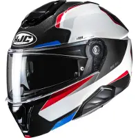 HJC i91 Felio MC21 Systeemhelm Wit/Blauw/Rood M