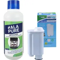Alapure voor Philips Saeco Onderhoudsset intenza+ Waterfilter CA6702 + CA6700 Ontkalker