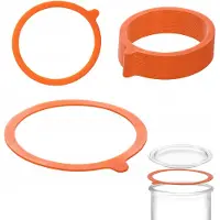 Kadax 20x Afdichtingen voor Weckpotten 9,2cm - Rubberen Sluitringen voor Conserveren