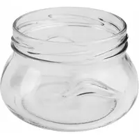 Seizoen Glazen Potten 300ml Set van 8 Stuks - Zonder Deksel