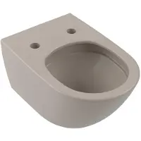 Villeroy & Boch Antao Subway - 3.0 wandcloset - diepspoel - zonder spoelrand - met TwistFlush CeramicPlus - spoelrandloos - mat almond (beige) 4674T0AM