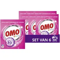 Omo 6x Waspoeder Color 14 Wasbeurten 798 Gr