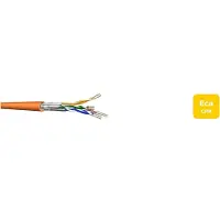 Draka Verlegekabel UC900 HS23, Cat 7, S/FTP, PiMF, orange, 50m Ring