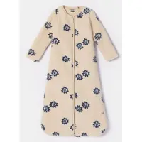 Woody slaapzak baby unisex - ecru met sterretjes all-over print - 252-10-BLZ-M/961 - 70cm