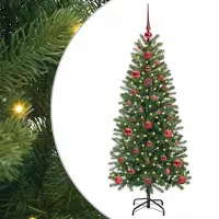 vidaXL - Kunstkerstboom - Groen - 120 - cm - PE - en - PVC