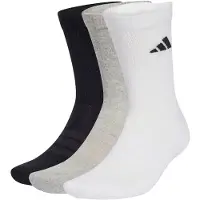 Adidas Sportsokken 'Essentials' grijs gemêleerd / zwart / wit