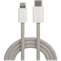 MaXlife MXUC-06, 1 meter, USB-C, Lightning, Grijs