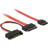 DeLOCK SATA2 kabel voor slimline apparaten, Interne kabel (PC)