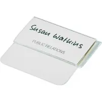 Durable Badge Durable met insteektong 40x75mm 25 stuk