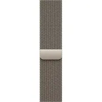 Apple Boucle Milanaise pour Watch 49 mm Titane Naturel Taille Grand