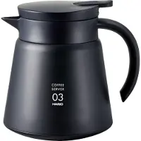 Hario Geïsoleerde Server V60-03 roestvrij staal 800 ml zwart
