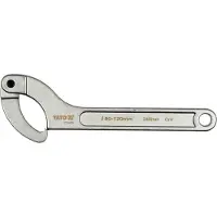 YATO Steeksleutel - - YT-01673 - articulatiepunt - opening 80–120 mm - 340 mm